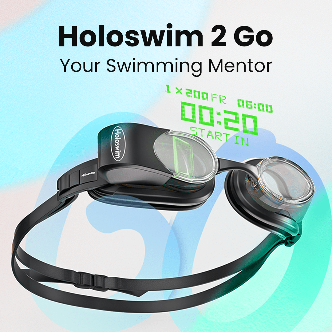 Holoswim2 ARスマートスイムゴーグル holoswim-ar-smart-swim-goggles